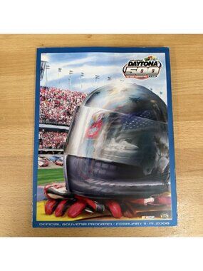 Nascar 48th Annual Daytona 500 Souvenir Program Multi-color Paper